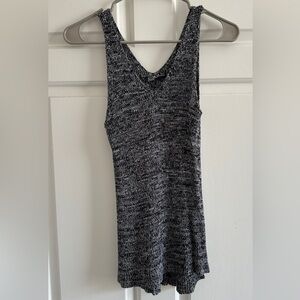 Cotton On Black and Gray Knit Tank